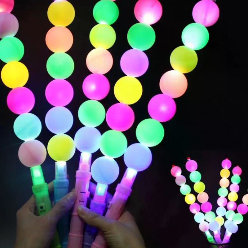 Cotton Candy Cone - LED Glowing Stick, Colorful Sugar Gourd