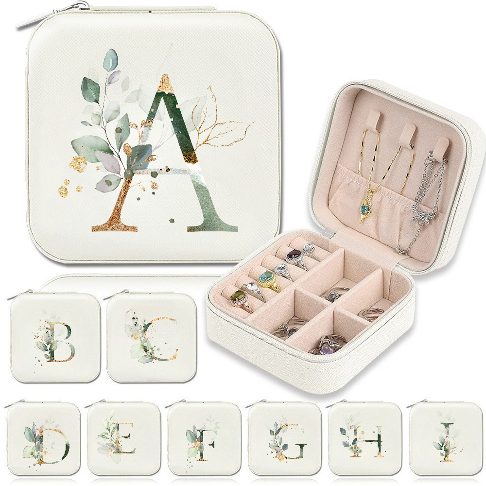 Event Z - Elegant Zipper Travel Jewelry Case A-Z
