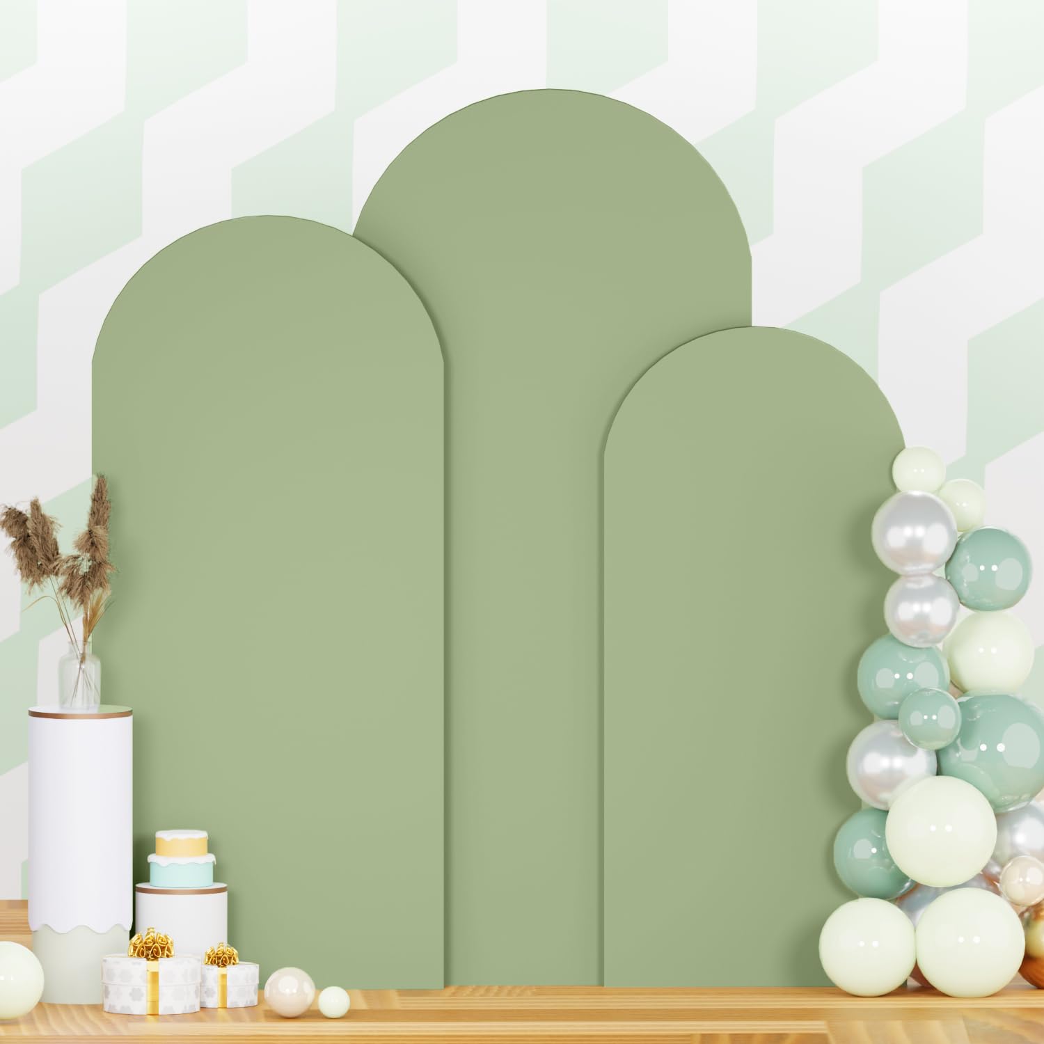 Wedding Arch Cover Set of 3 Sp - Balloon Arch Kit ulasan dan harga