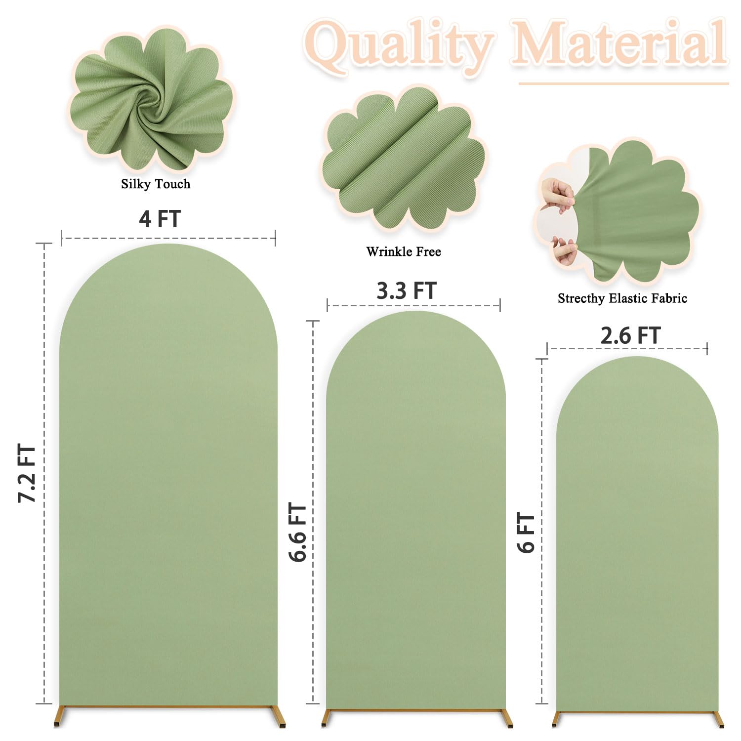 Wedding Arch Cover Set of 3 Sp - Balloon Arch Kit ulasan dan harga