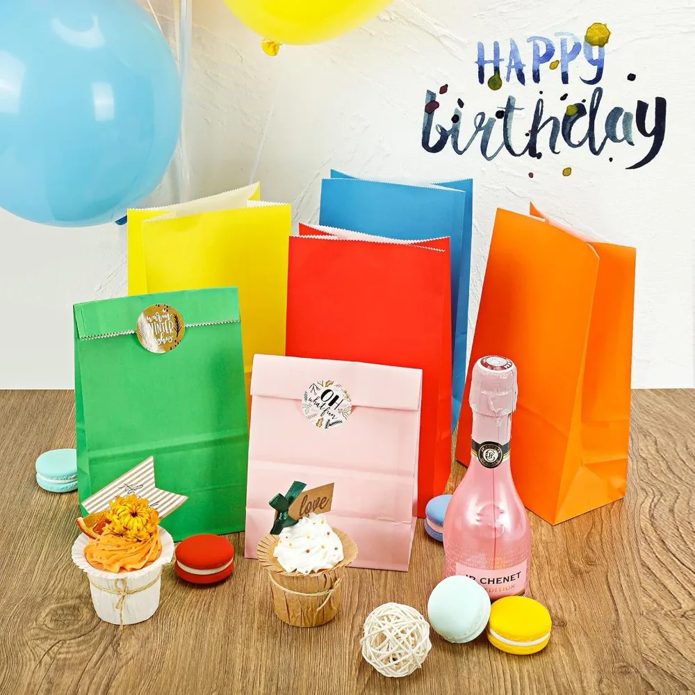 10/20/50pcs colorful Kraft Pap - Event Party Shop ulasan dan harga