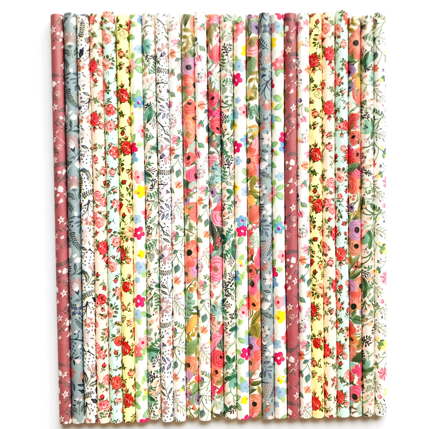 1000 Pcs Pick Your Colors Vint - Paper Straw Color ulasan dan harga