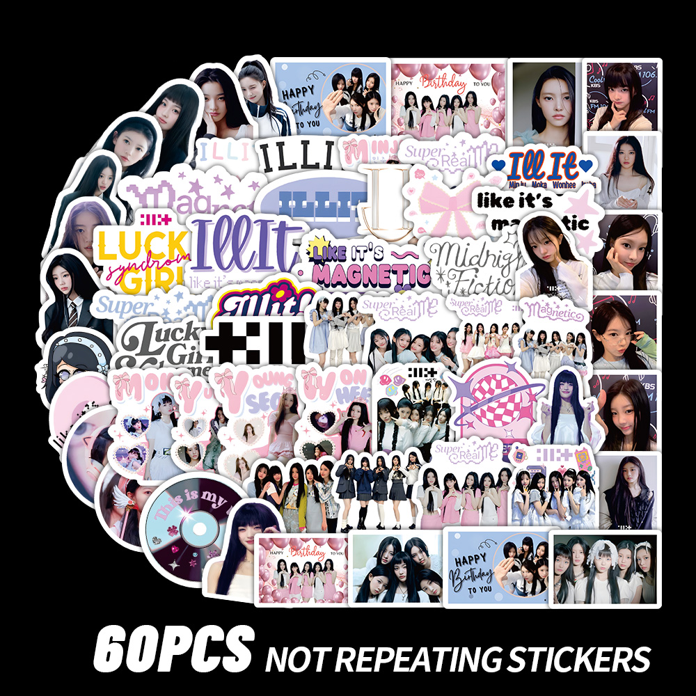 Ilt, Ill, Gllit, Illit Sticker - Event Supplies ulasan dan harga