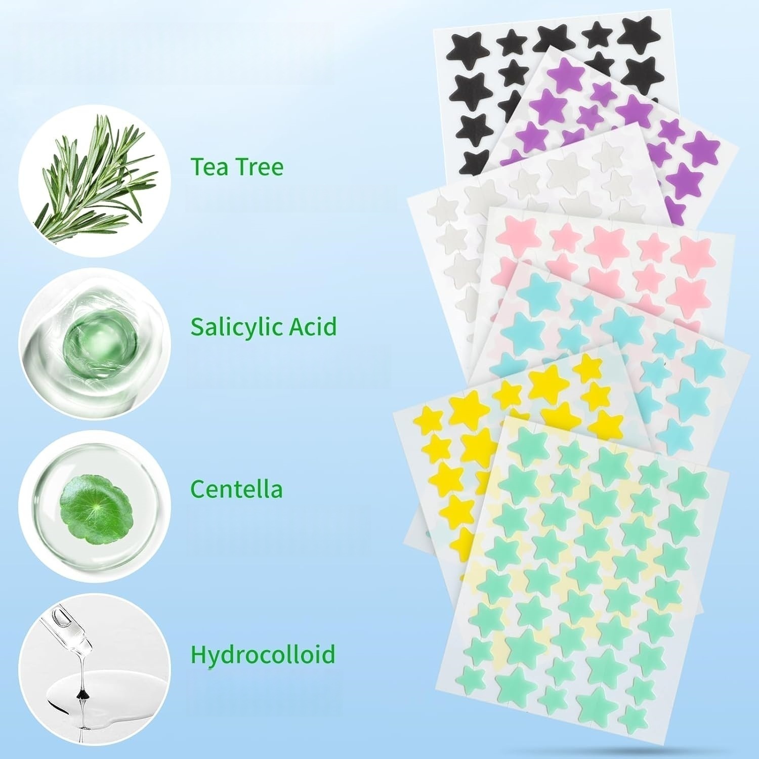 280/1120/1680PCS Hydrocolloid  - Event Party ulasan dan harga