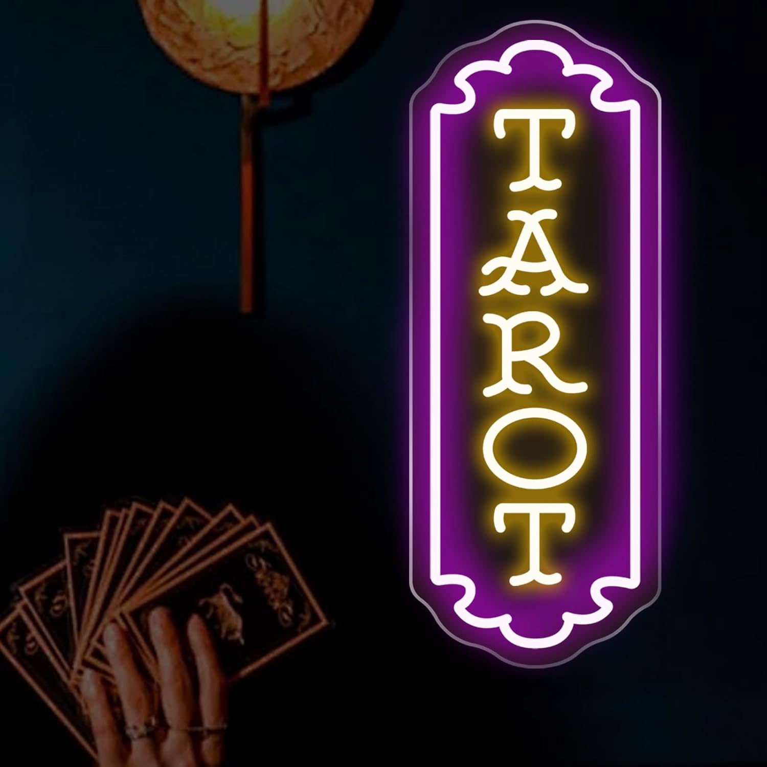 Tarot Neon Sign USB Powered My - Neon Sign Party ulasan dan harga