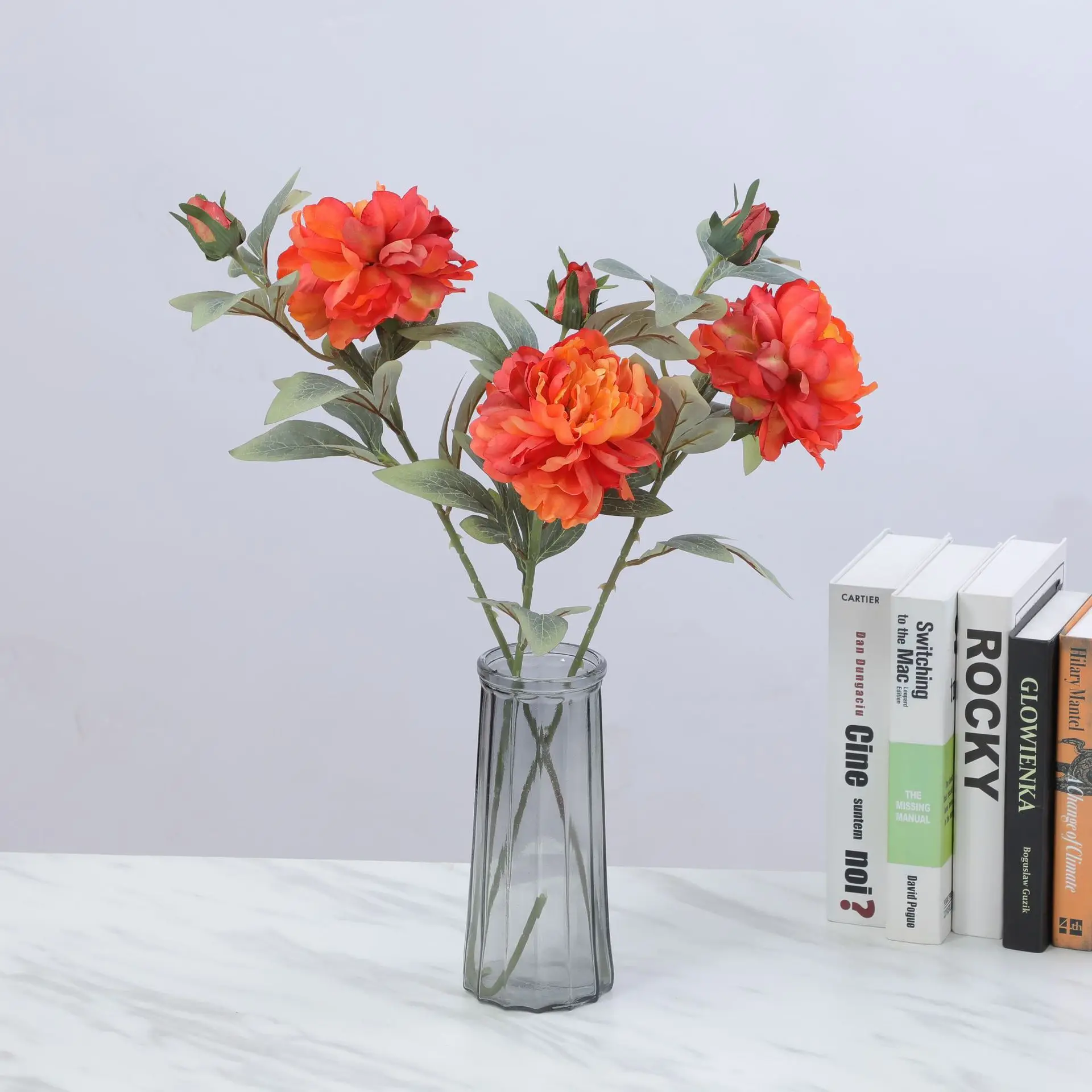 Artificial Peony Flower Single - Flower Wall Panel ulasan dan harga