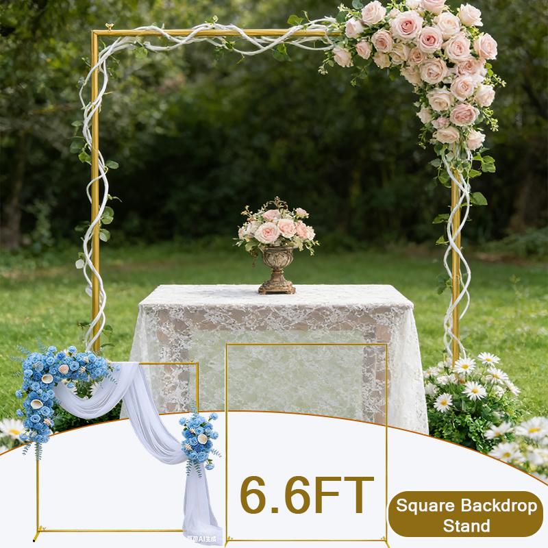 Wedding Arch 6.6FT X 6.6FT Squ - Balloon Arch Kit ulasan dan harga