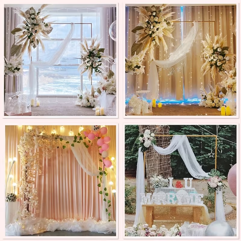 Wedding Arch 6.6FT X 6.6FT Squ - Balloon Arch Kit ulasan dan harga