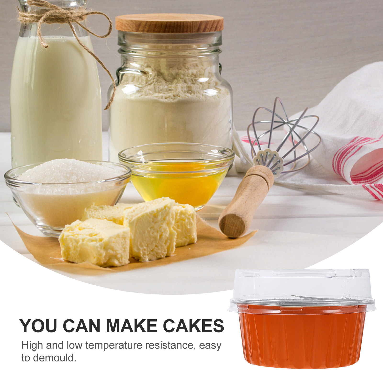50Pcs Aluminum Foil Baking Cup - Plastic Cup 50Pcs ulasan dan harga