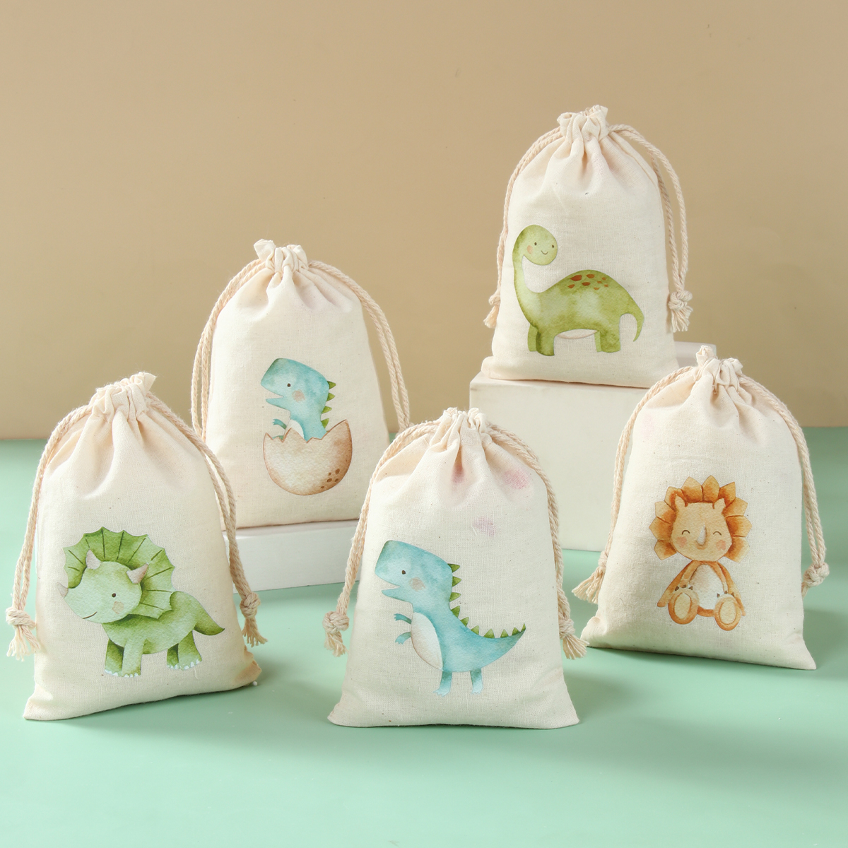 6pcs Animal Unicorn Dinosaur C - Cotton Candy Cone ulasan dan harga