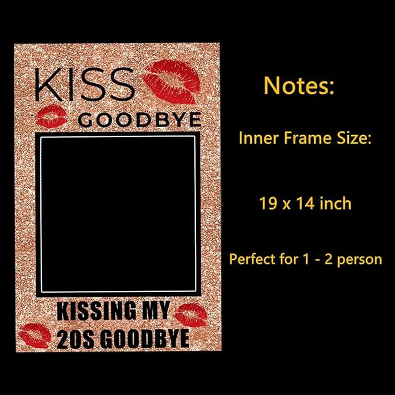 Kissing My 20S Goodbye Photo B - Photo Booth Frame ulasan dan harga