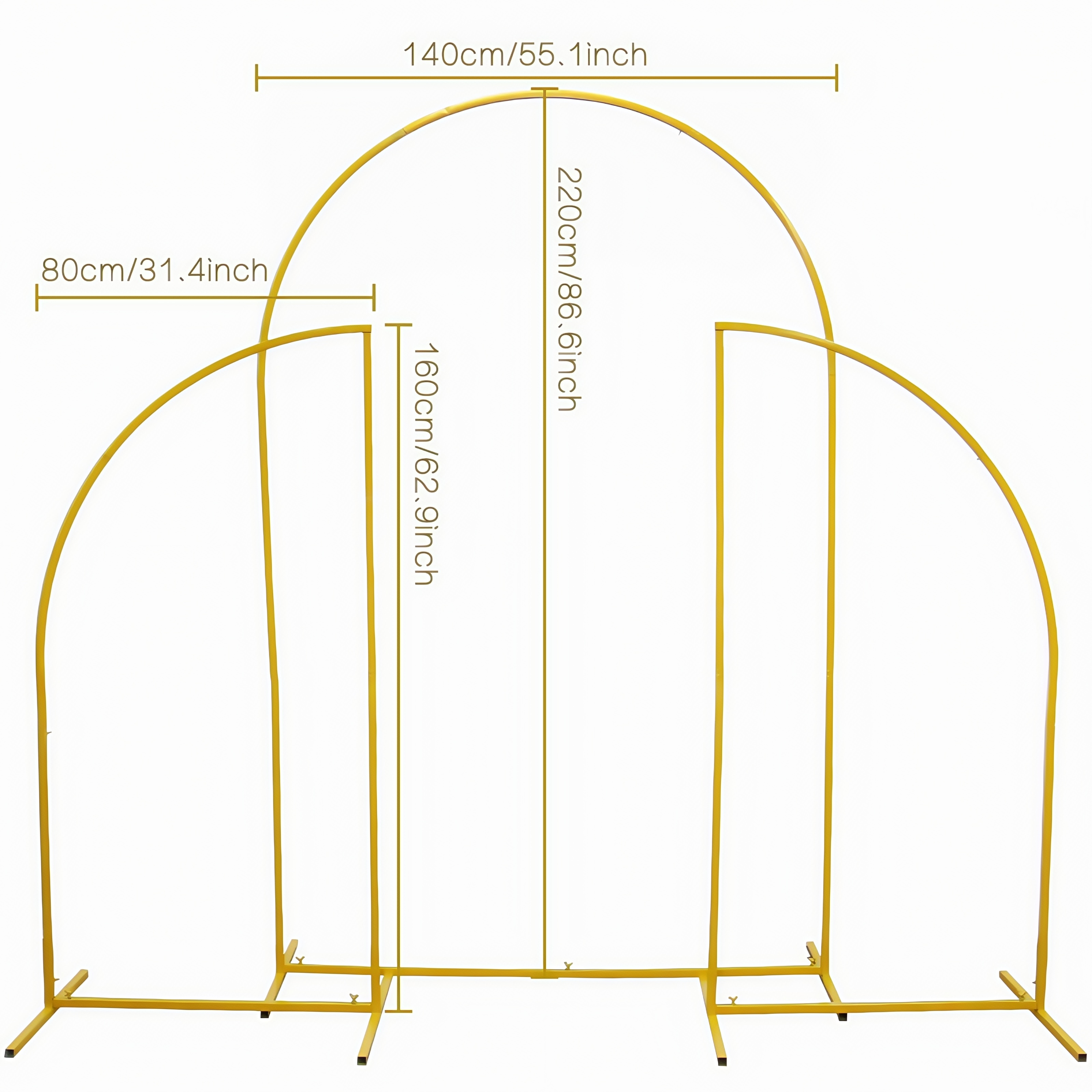 Crown Metal Arch Stand,3pcs Se - Balloon Arch Kit ulasan dan harga