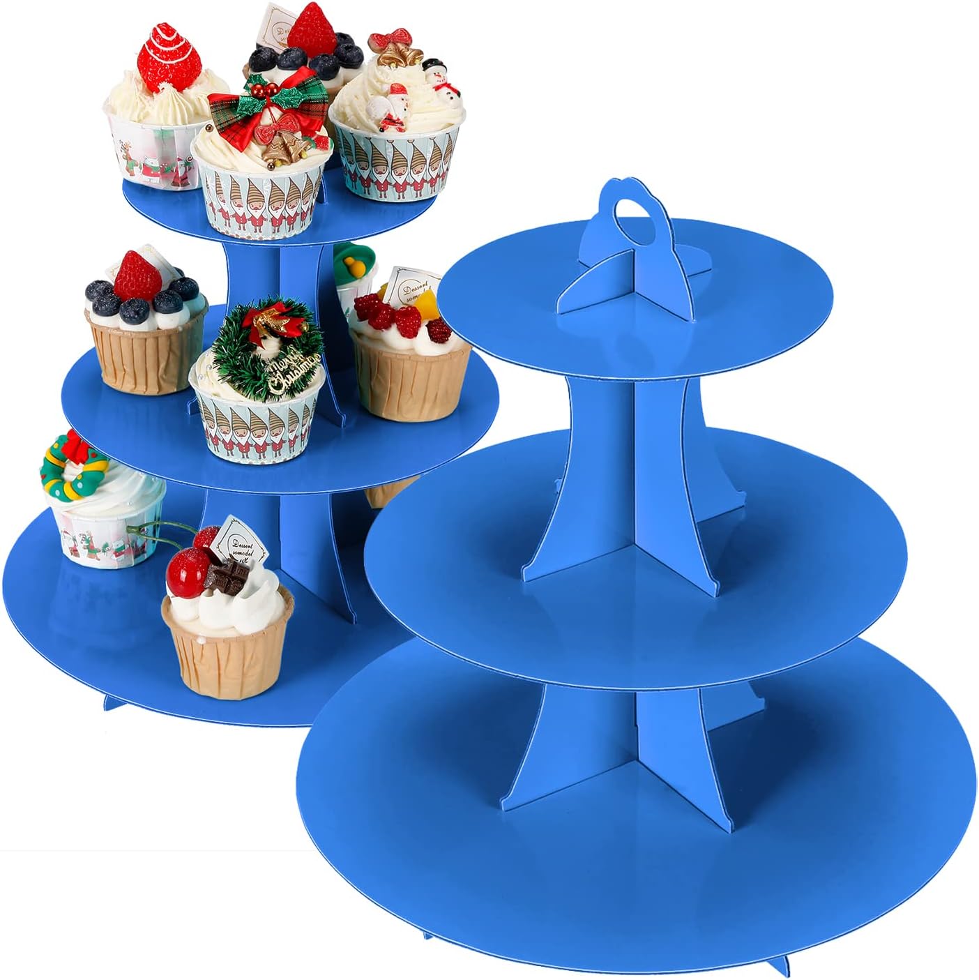 3-Tier Cupcake Stand, 2Pcs, St - Cupcake Stand Tier ulasan dan harga