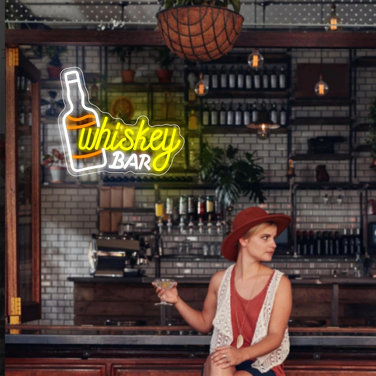 Whiskey Bar Neon Sign Business - Neon Sign Party ulasan dan harga