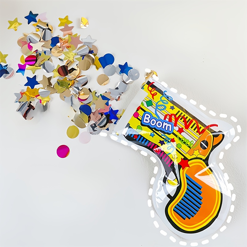20 Colorful Confetti Poppers,  - Confetti Cannon Tube ulasan dan harga