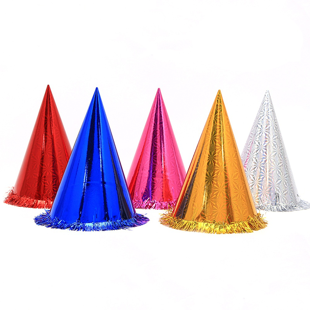 18pcs Birthday Party Cone Hats - Party Hat Cone ulasan dan harga