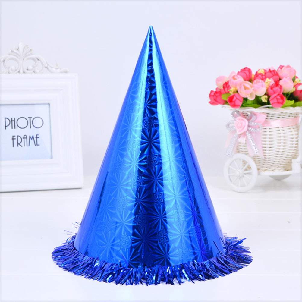 18pcs Birthday Party Cone Hats - Party Hat Cone ulasan dan harga
