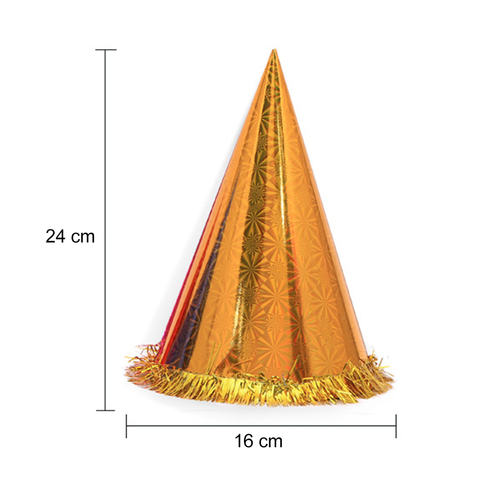 18pcs Birthday Party Cone Hats - Party Hat Cone ulasan dan harga