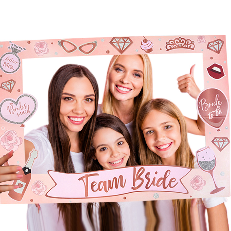 31Pcs Bachelorette Party Rose  - Photo Booth Frame ulasan dan harga