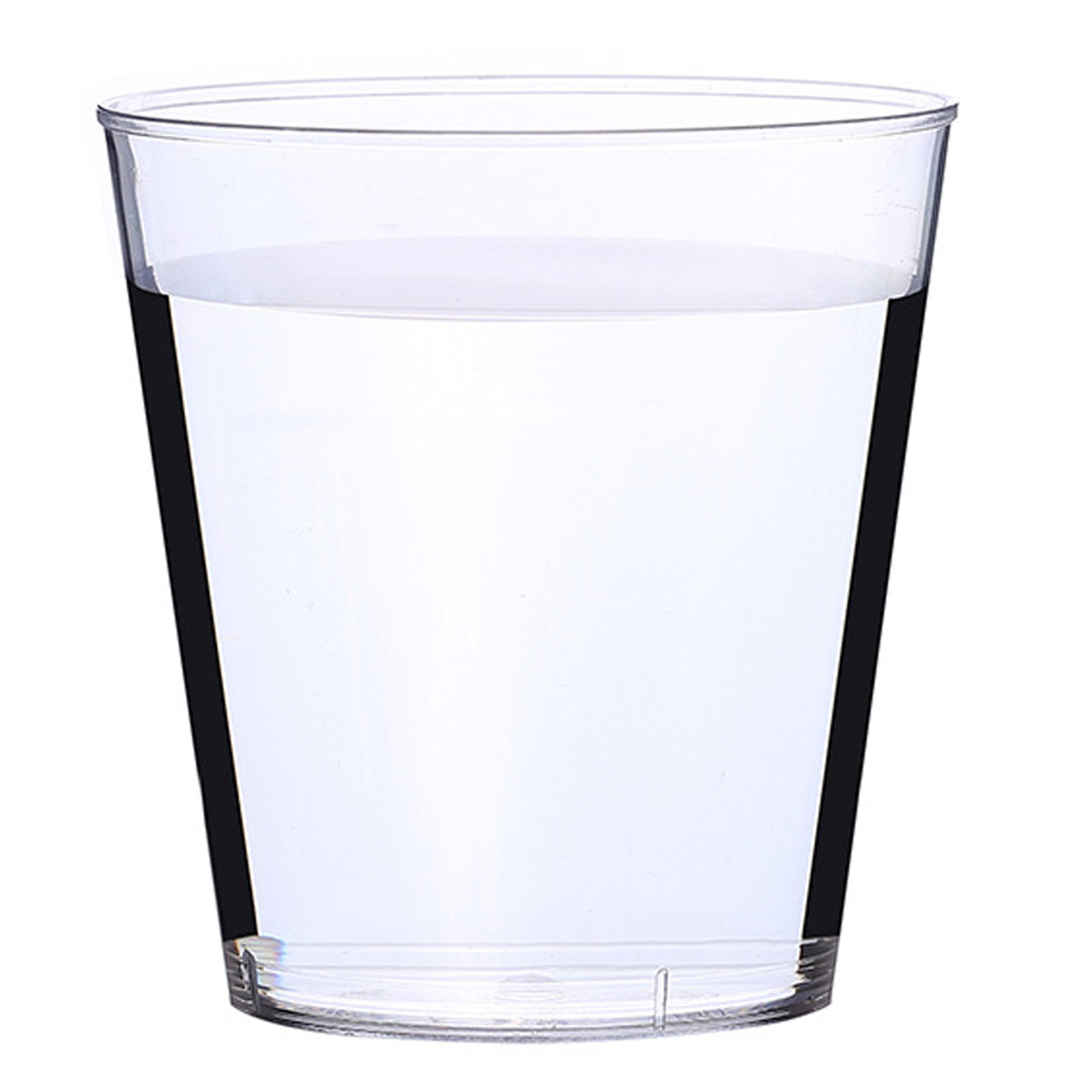 50Pack 30ML Clear Hard Plastic - Plastic Cup 50Pcs ulasan dan harga