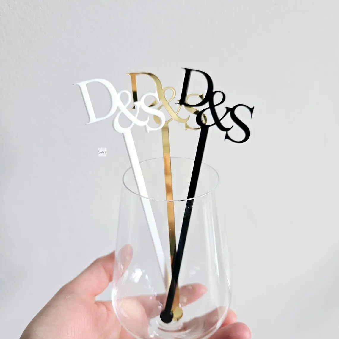 Laser Cut Personalized Wedding - Centerpiece Stick ulasan dan harga