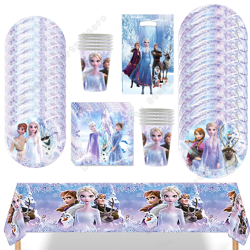 Frozen Elsa Anna Olaf Birthday - Event Supplies ulasan dan harga
