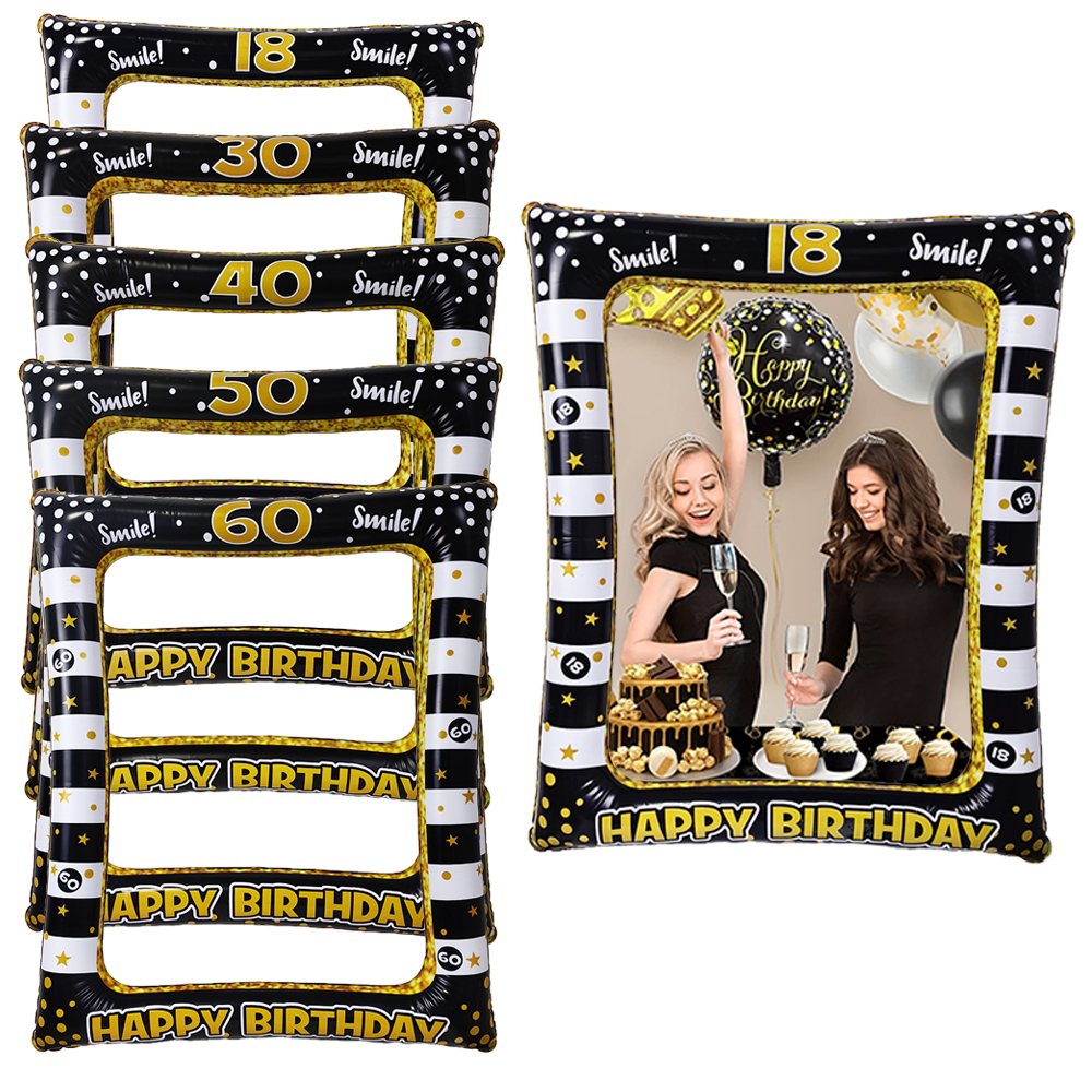18th 30th 40th 50th 60th Birth - Photo Booth Frame ulasan dan harga