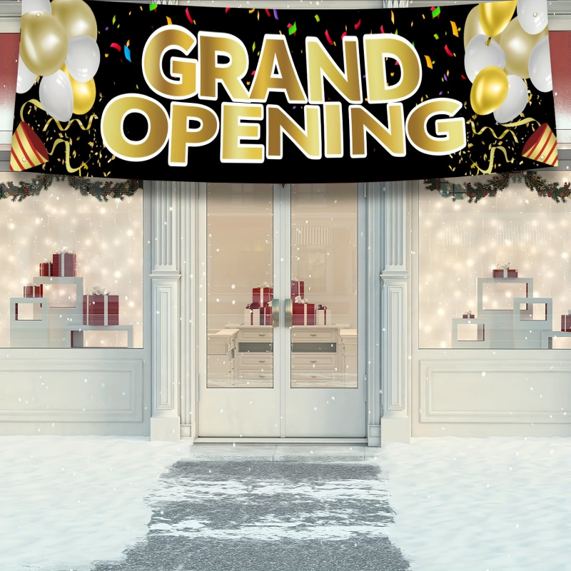 VIKAMA Grand Opening Banner, N - Party Event Supply Store ulasan dan harga