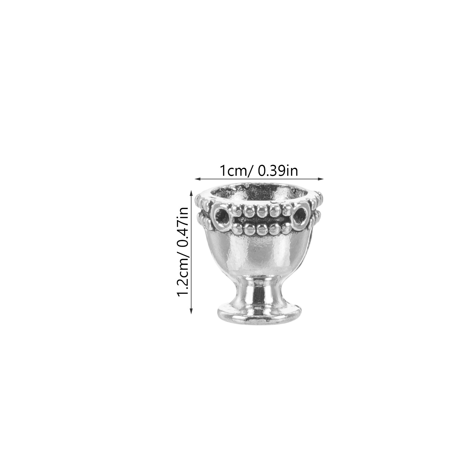50Pcs Vintage Wine Cup Charms  - Plastic Cup 50Pcs ulasan dan harga