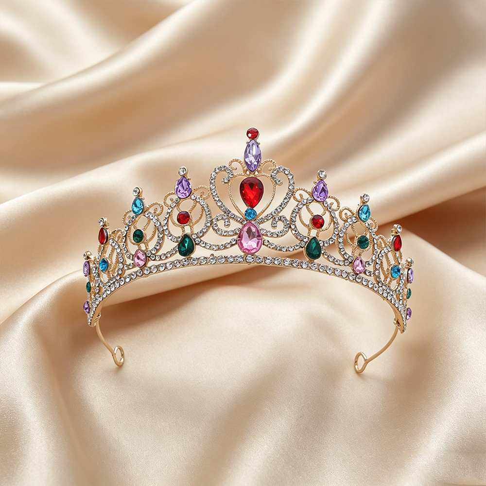 Luxury Vintage Gold Tiara Crow - Event & Party Supply ulasan dan harga