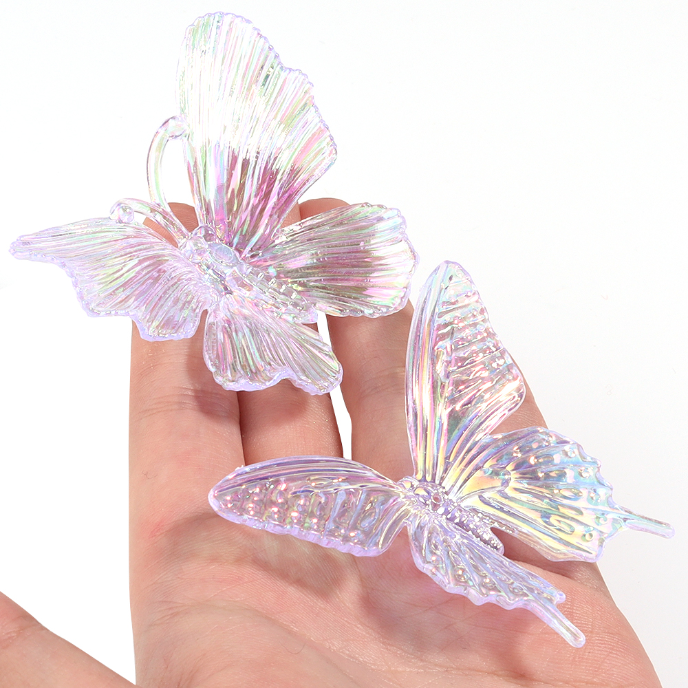 5pcs Acrylic Butterfly Gradien - Event Suppliers ulasan dan harga