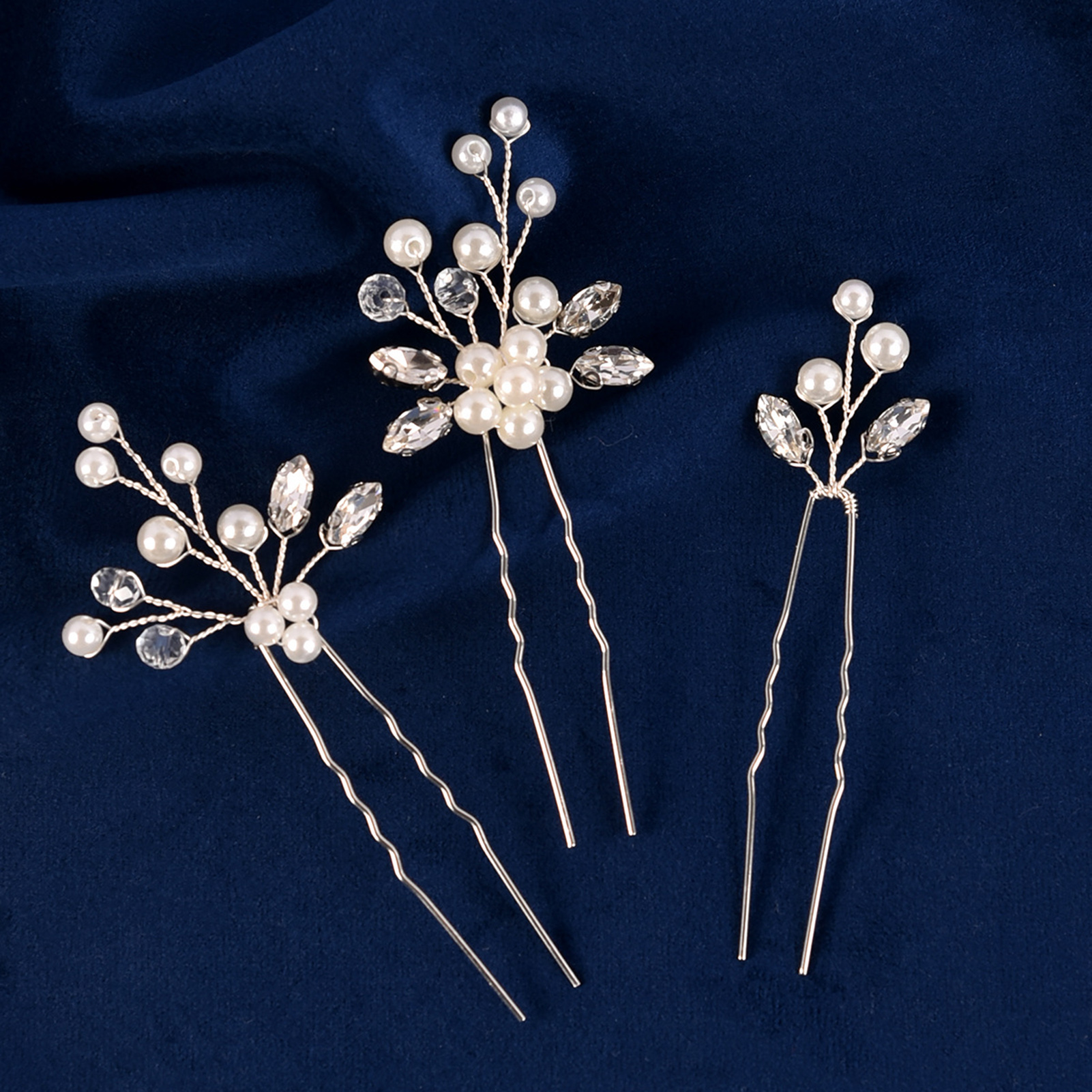 3pcs Bride Hairpin Trendy Hair - Event Suppliers ulasan dan harga