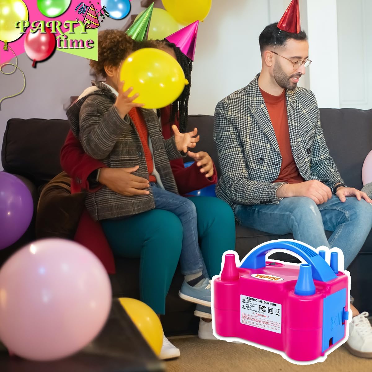Electric Balloon Pump with 14  - Balloon Arch Kit ulasan dan harga