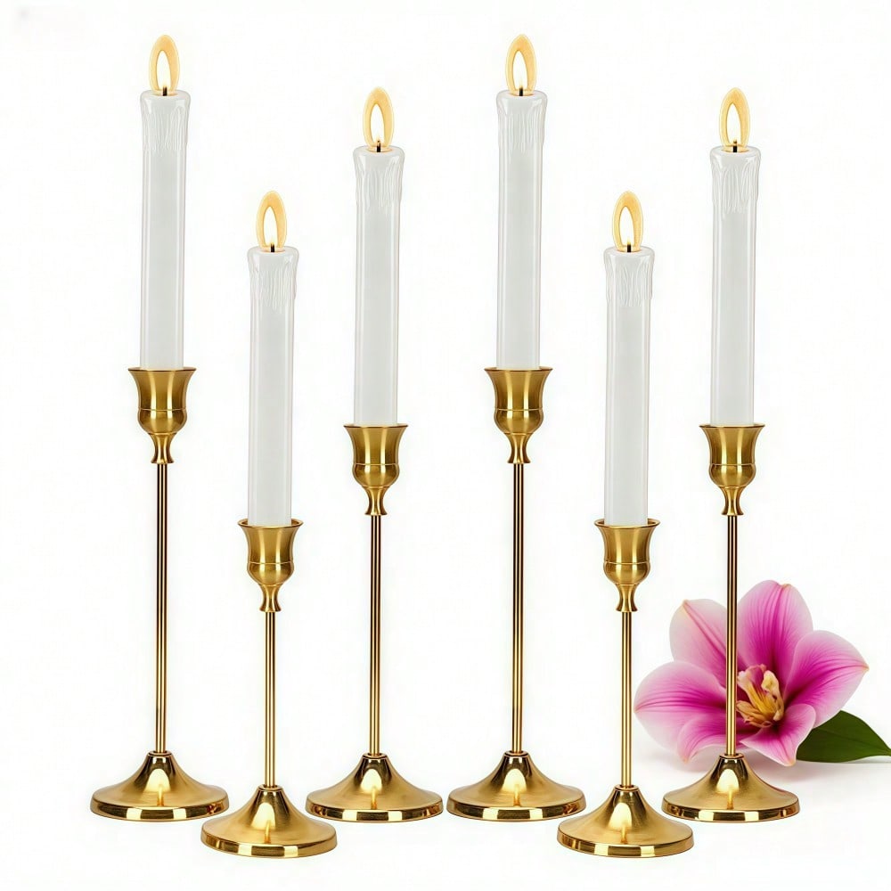 36 Pcs Taper Candle Holders Bu - Centerpiece Stick ulasan dan harga