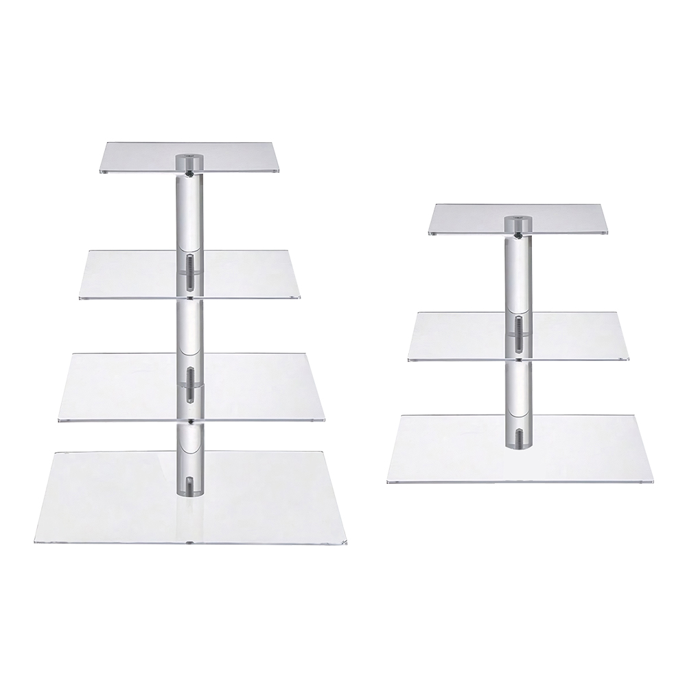 3/4 Tier Acrylic Cupcake Displ - Cupcake Stand Tier ulasan dan harga