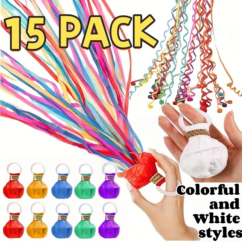 2/15pcs Hand-Thrown Confetti E - Confetti Cannon Tube ulasan dan harga