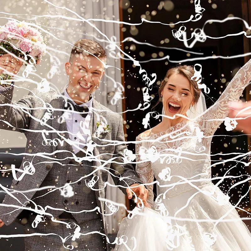 2/15pcs Hand-Thrown Confetti E - Confetti Cannon Tube ulasan dan harga