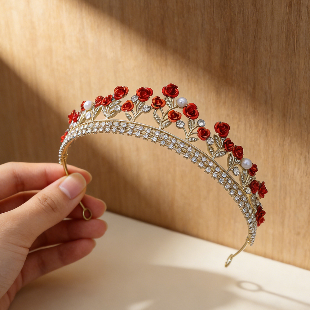 Baroque Crown Wedding Headwear - Event Party ulasan dan harga