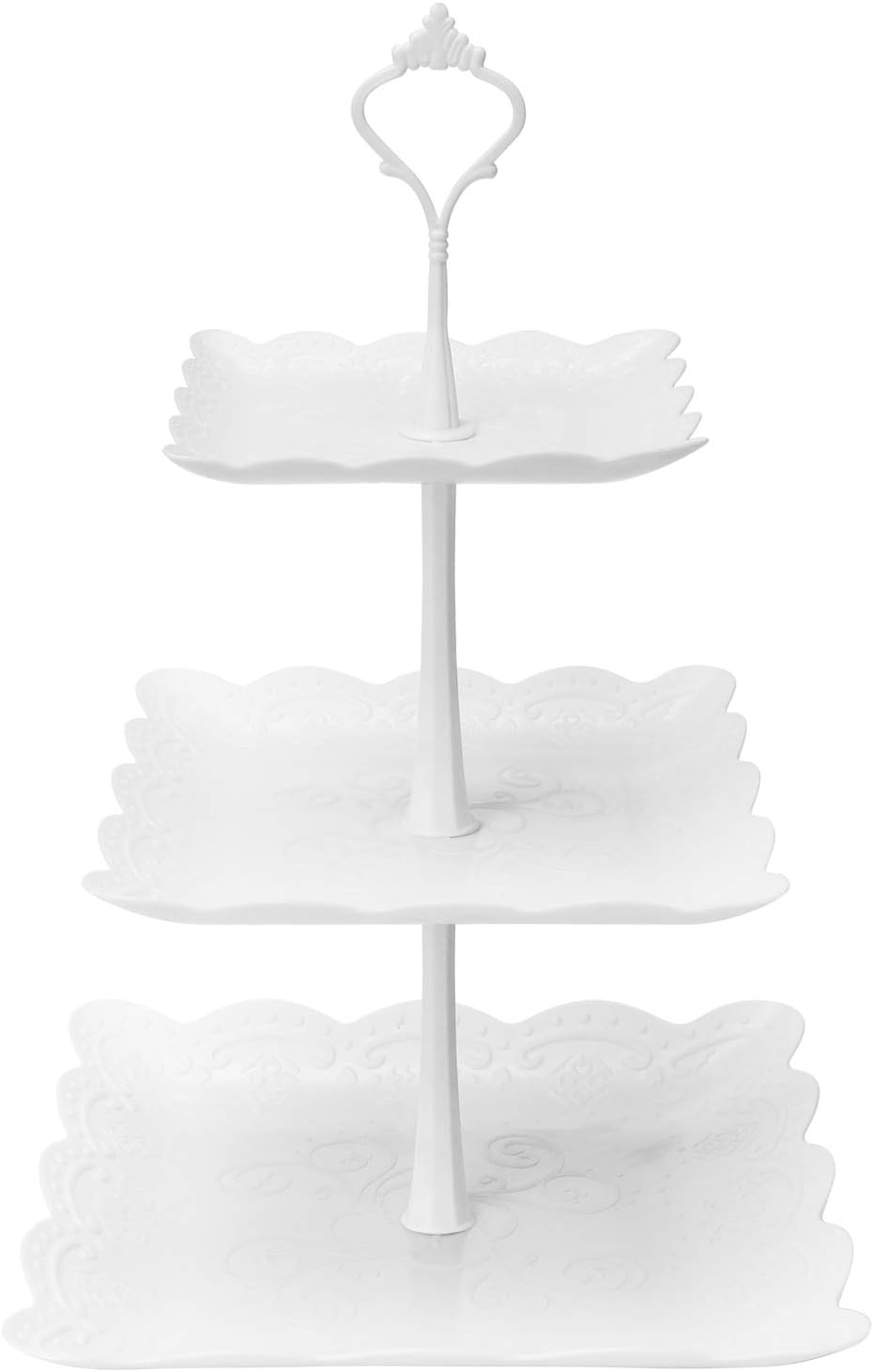 3 Tier Cupcake Stand, Plastic  - Cupcake Stand Tier ulasan dan harga