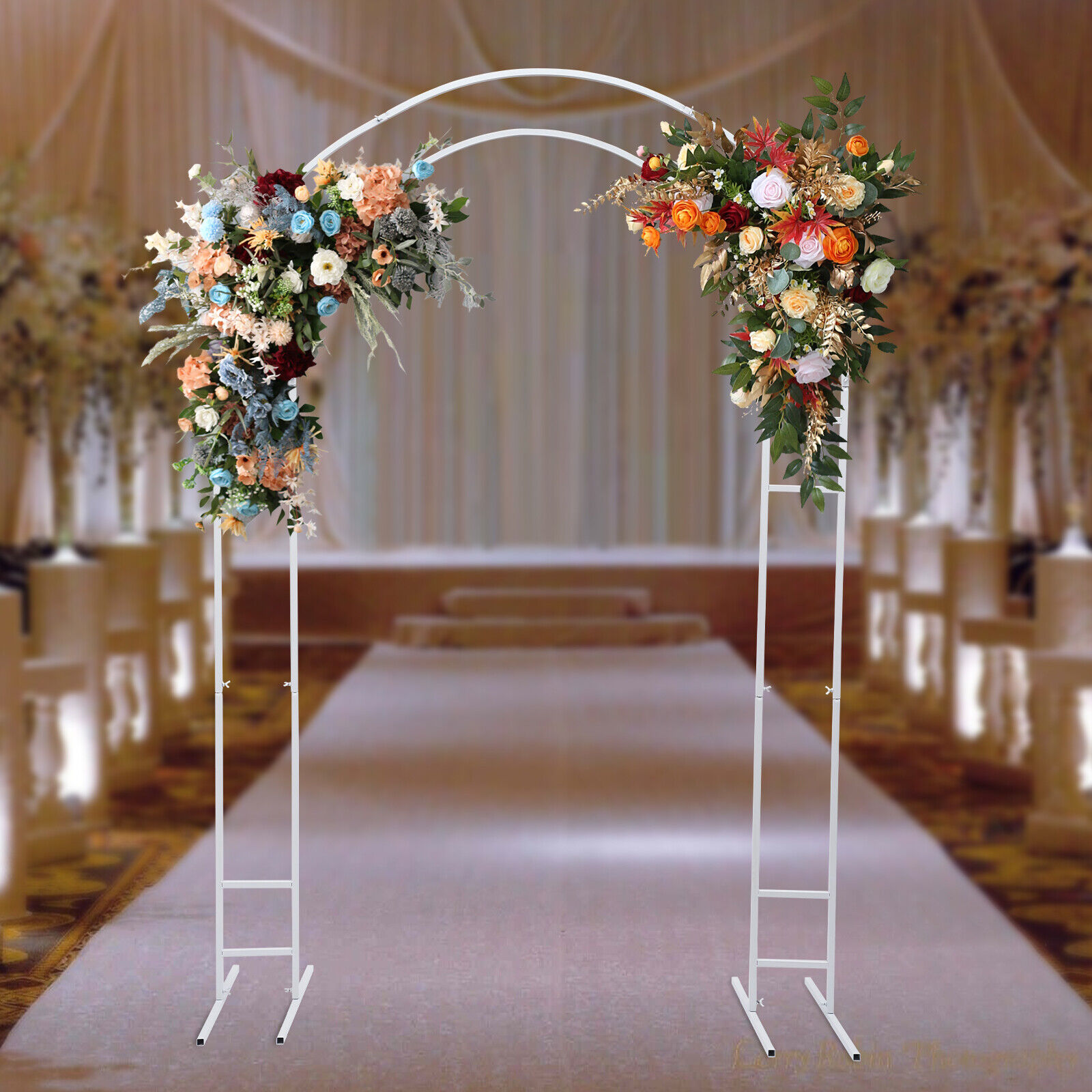 Metal Wedding Stand Arch Frame - Balloon Arch Kit ulasan dan harga