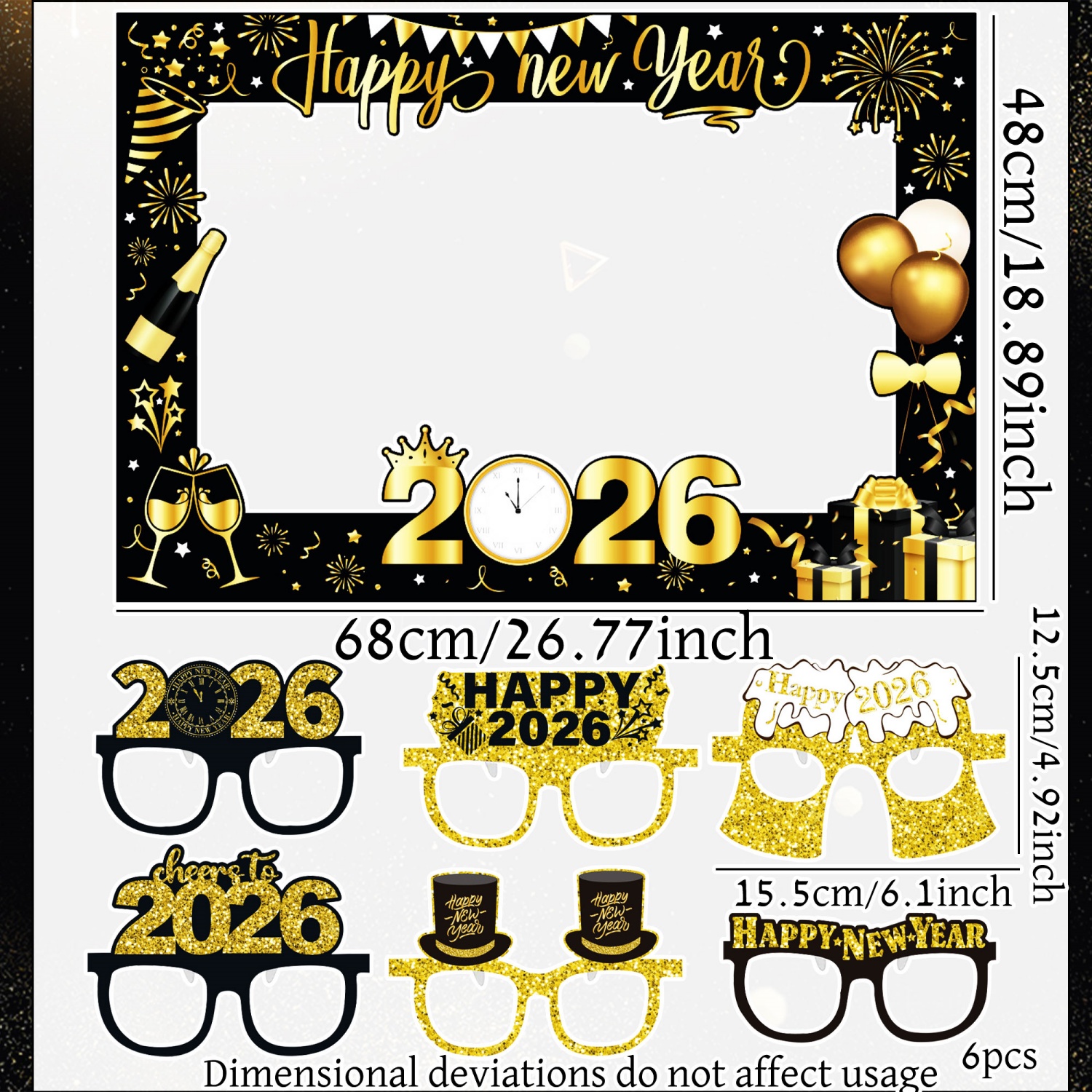 LaVenty 2026 Happy New Year Ph - Photo Booth Frame ulasan dan harga