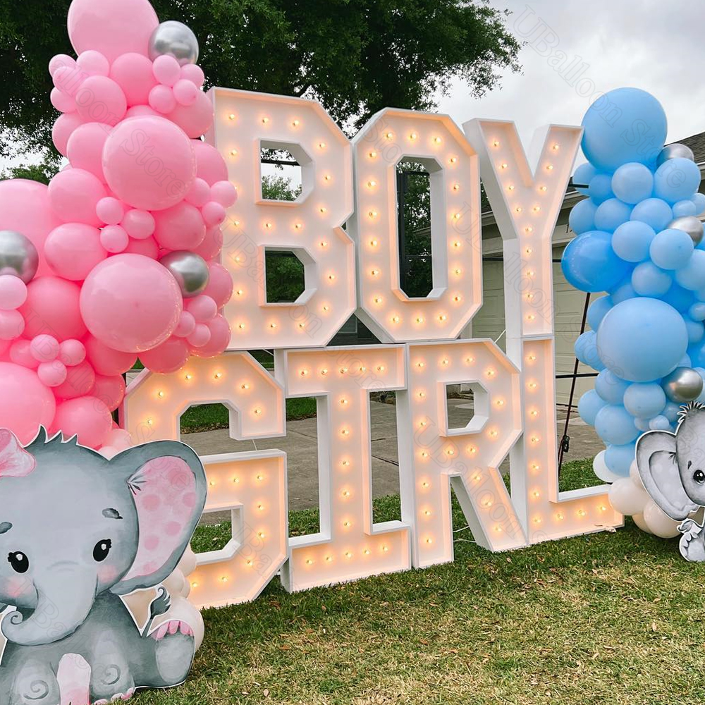 2.4FT Letters Balloons Frame M - Event Z ulasan dan harga
