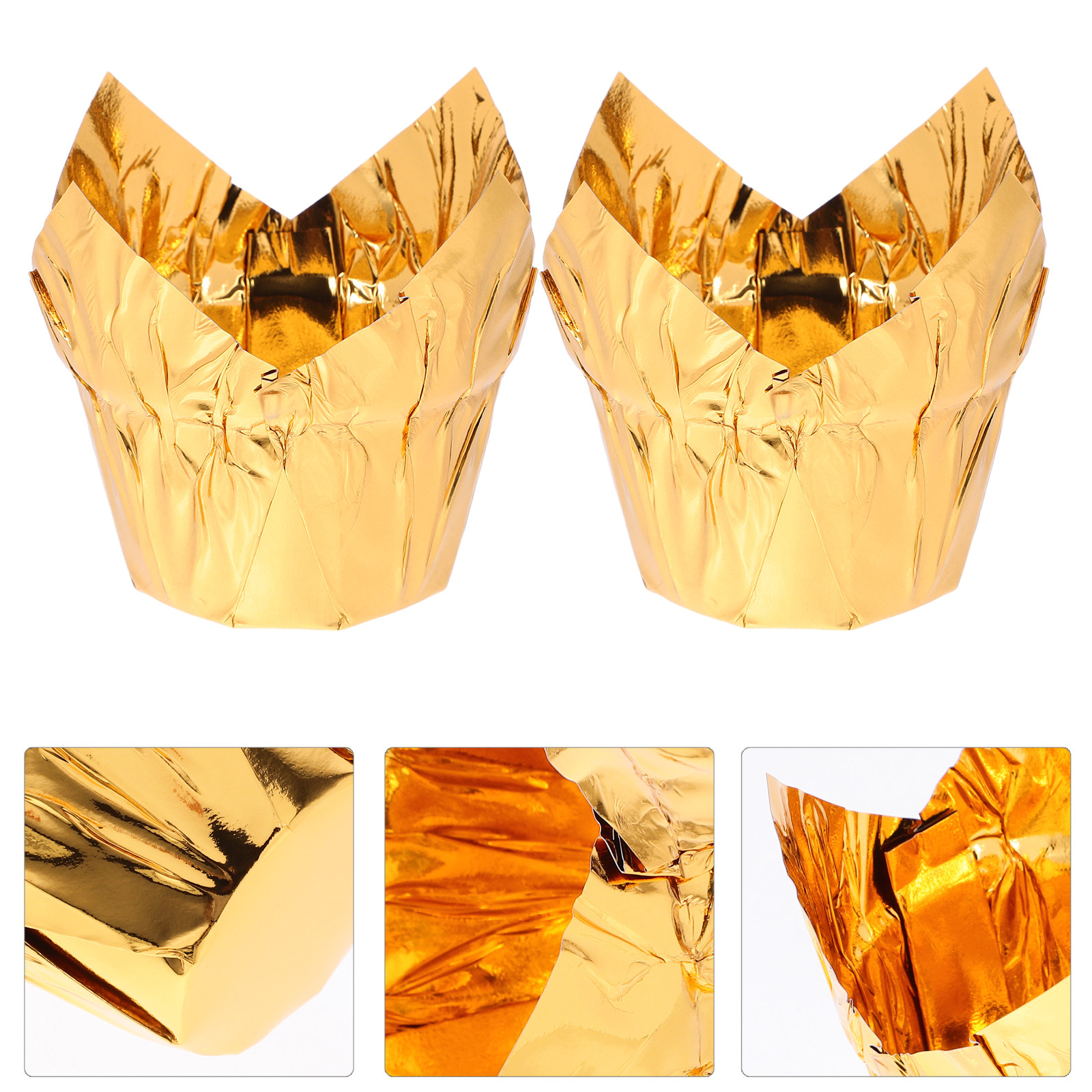 50Pcs Heat-Resistant Paper Cak - Plastic Cup 50Pcs ulasan dan harga
