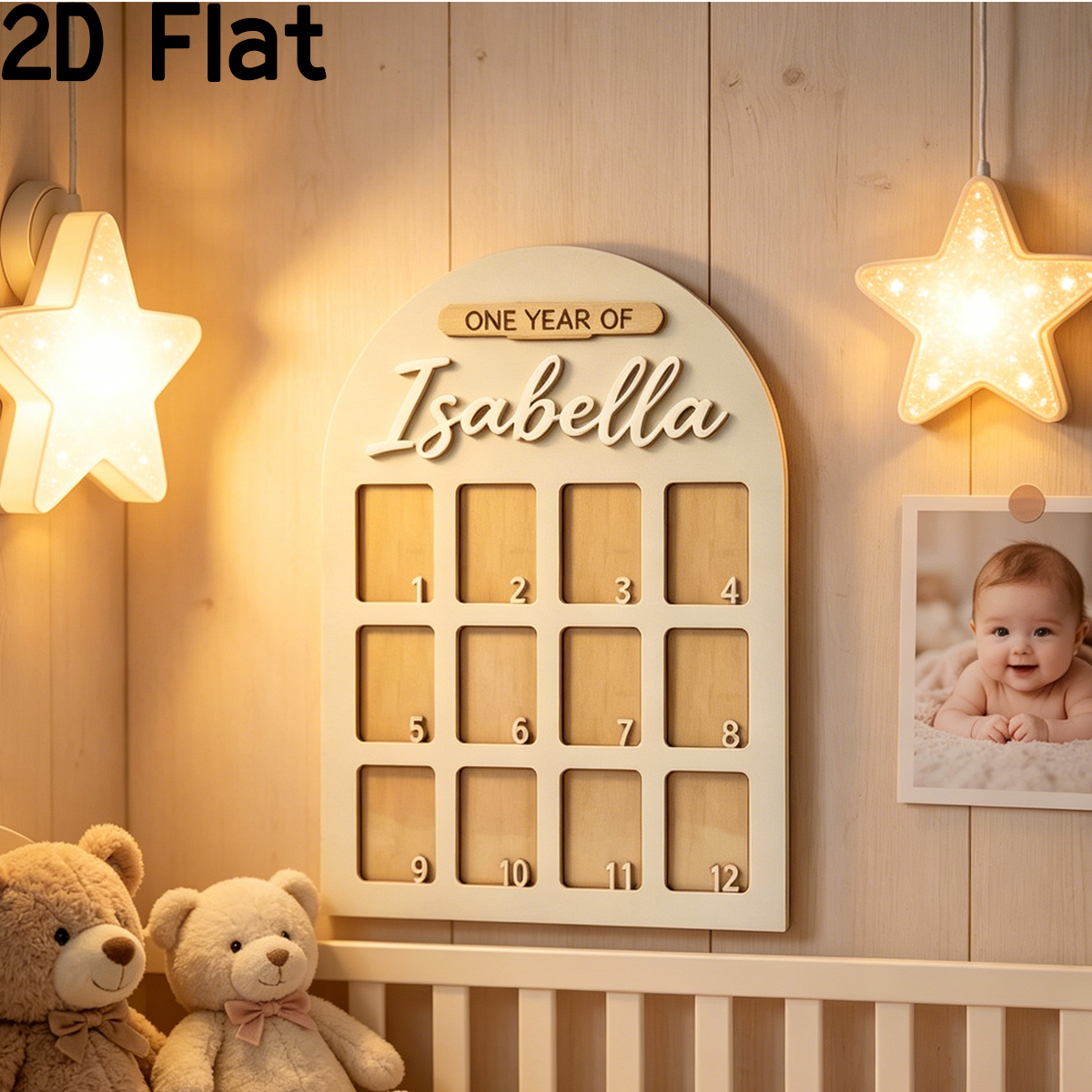 1Pc Custom Photo Record Board  - Eve Party ulasan dan harga