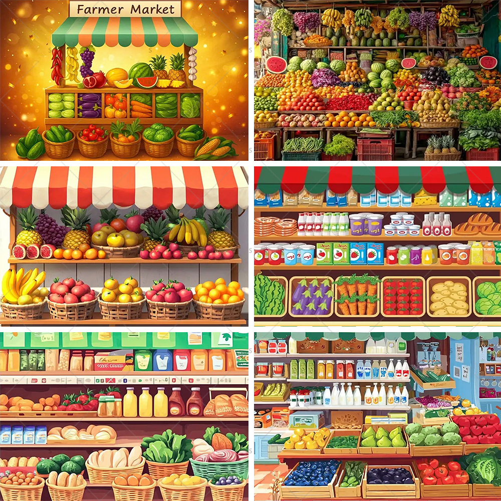 Colorful Supermarket Shelf Bac - Party Event Supply Store ulasan dan harga