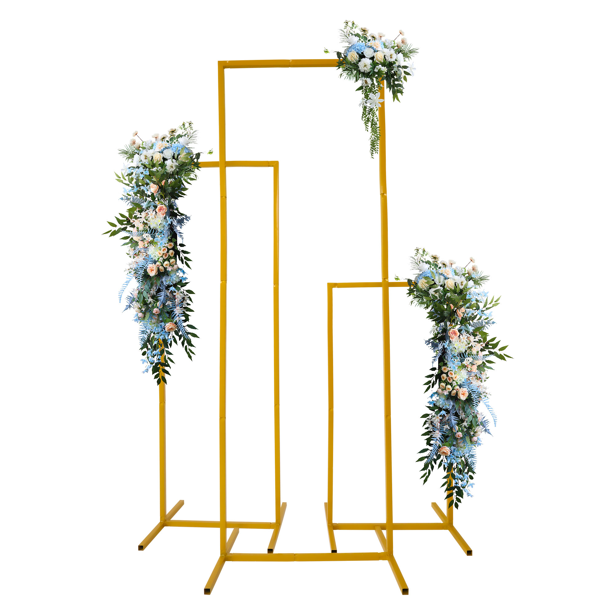 Wedding Arch Metal Iron Backdr - Balloon Arch Kit ulasan dan harga