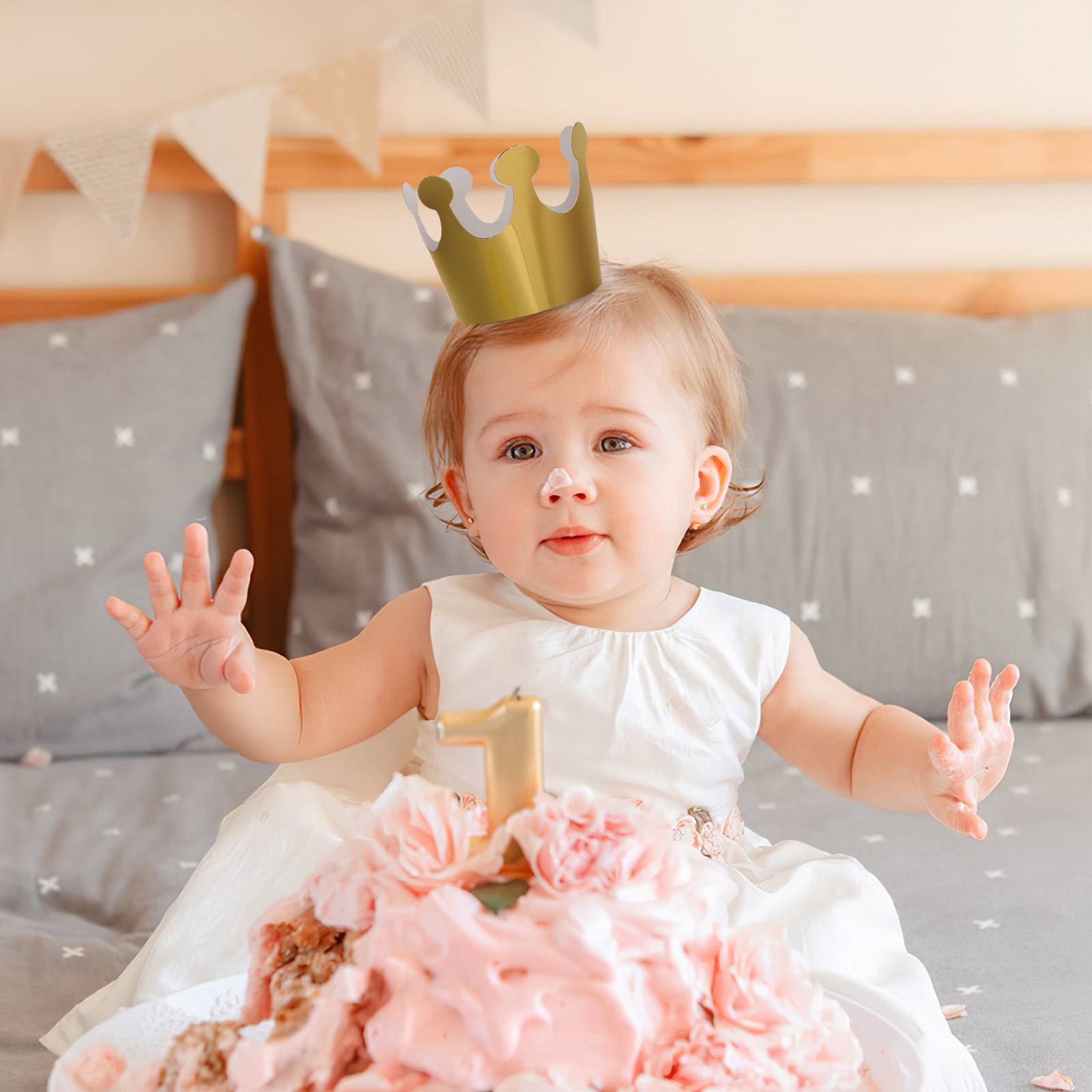 1Set Birthday Party Decoration - Party Hat Cone ulasan dan harga