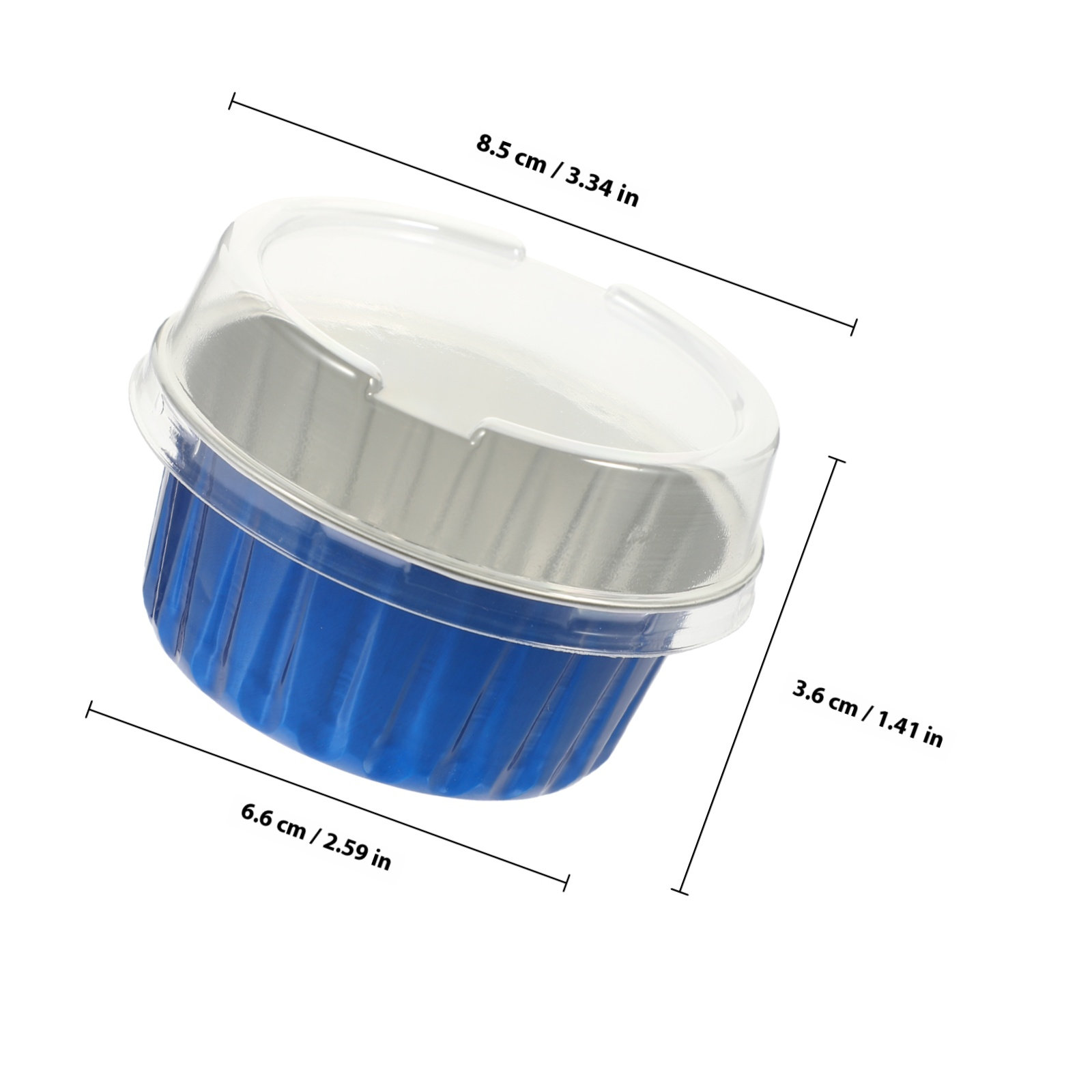 50Pcs Disposable Cupcake Cups  - Plastic Cup 50Pcs ulasan dan harga