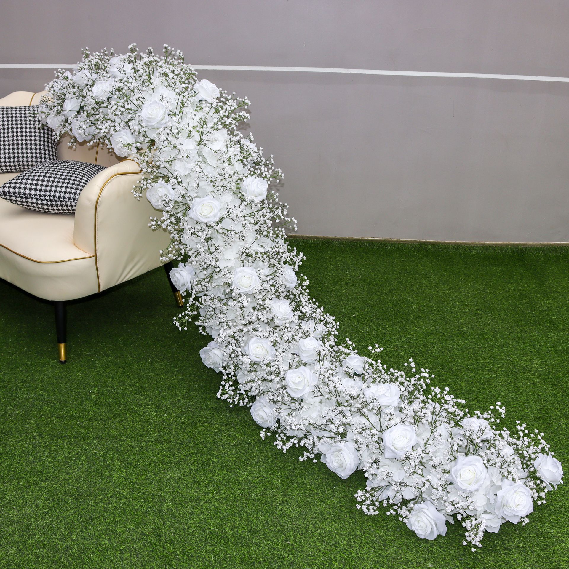 Uflower Luxury Artificial Flow - Flower Wall Panel ulasan dan harga