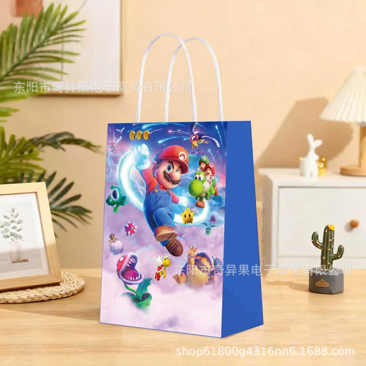 12/16pcs New Super Mario birth - Event Supplies ulasan dan harga